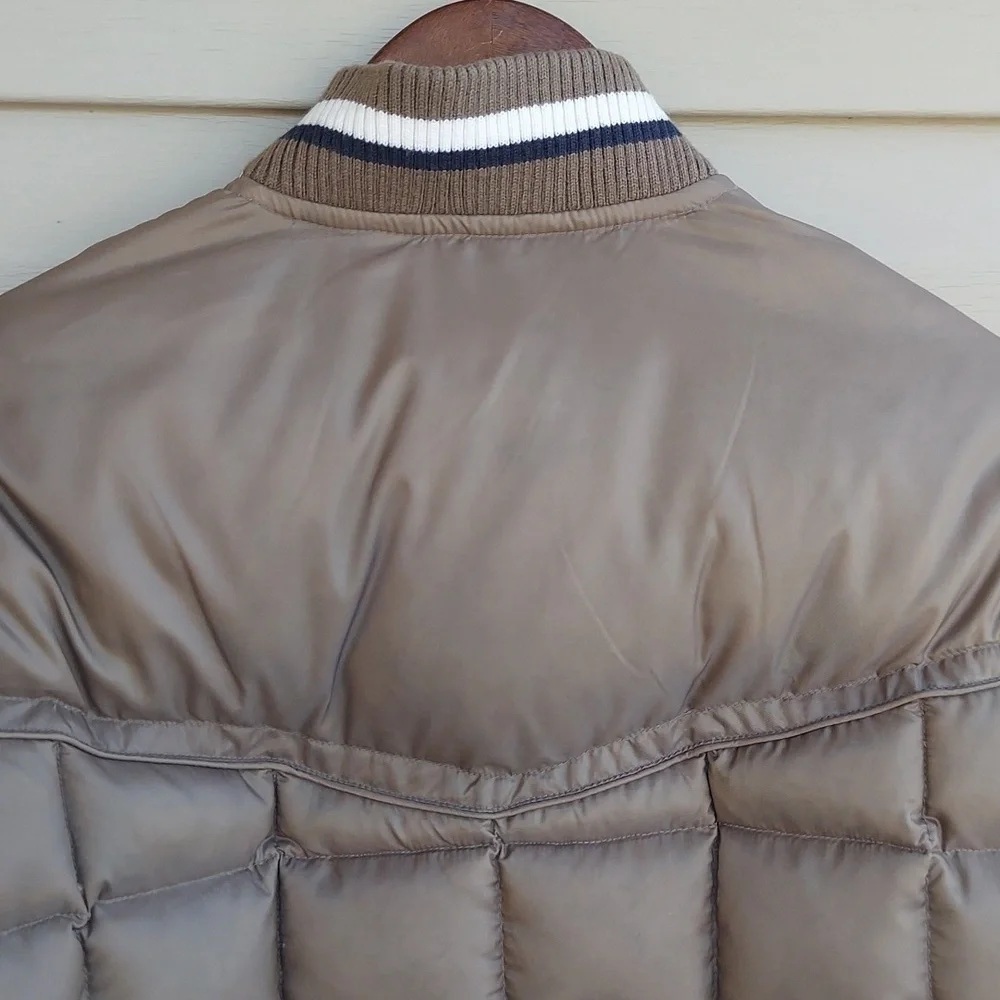 Vintage 80's Silver Rider Down-Filled Western Quilted Puffer Jacket Men or Women